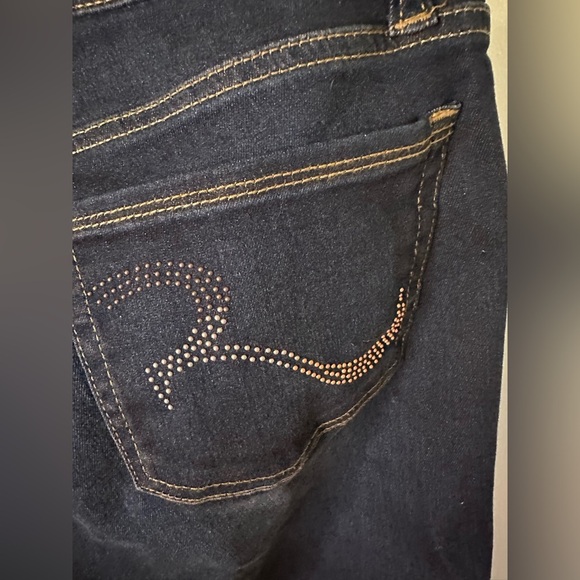 Rock & Republic Blue Skinny Jeans Premium Fit - Picture 5 of 6